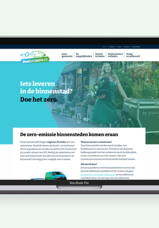 corporate website laten maken